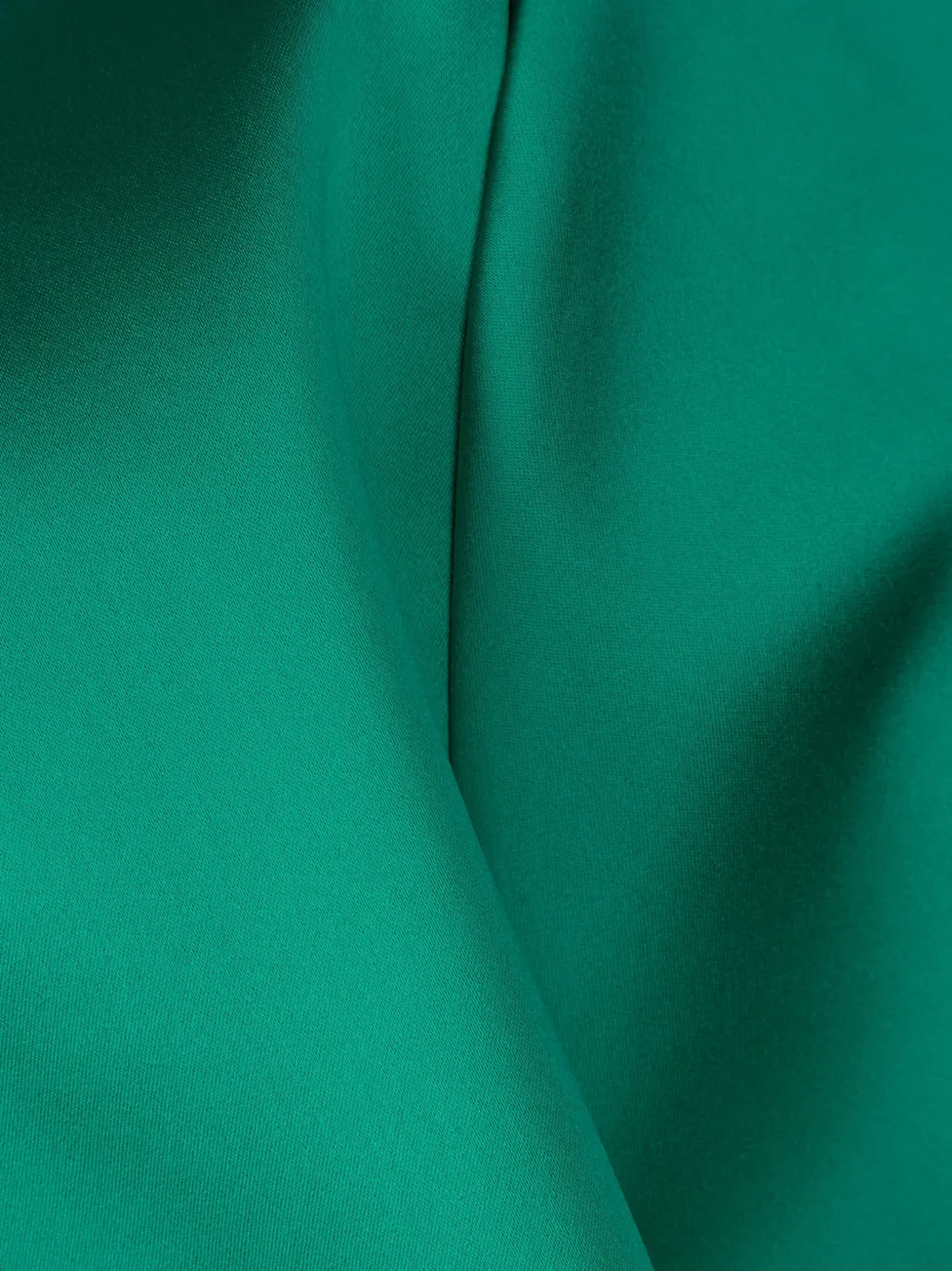 Chiara Boni La Petite Robe Satin Bolero Cropped Jacket In Green
