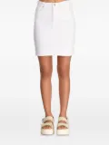Hand Picked Agatea denim miniskirt - White