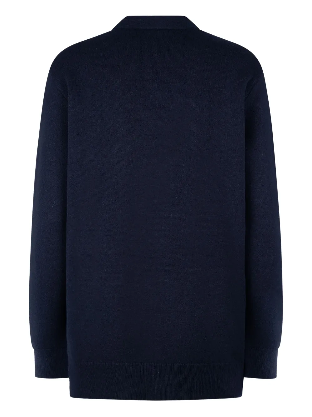 LOEWE Asymmetrisch vest met knoopsluiting Blauw
