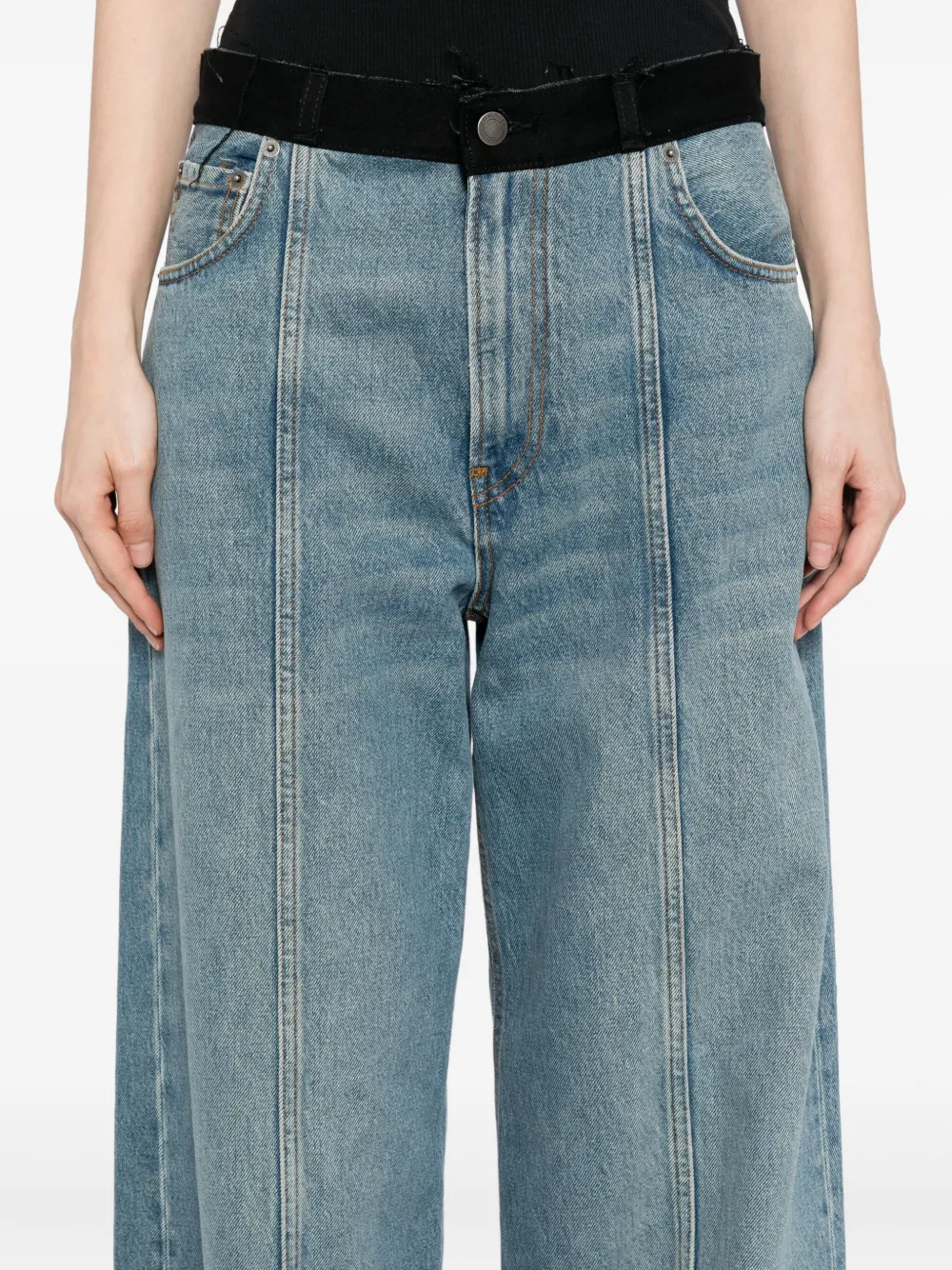 Haikure Peace jeans Blauw