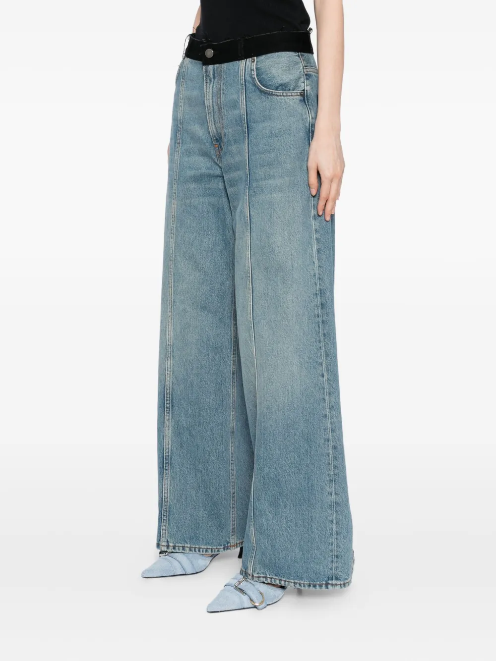 Haikure Peace jeans Blauw