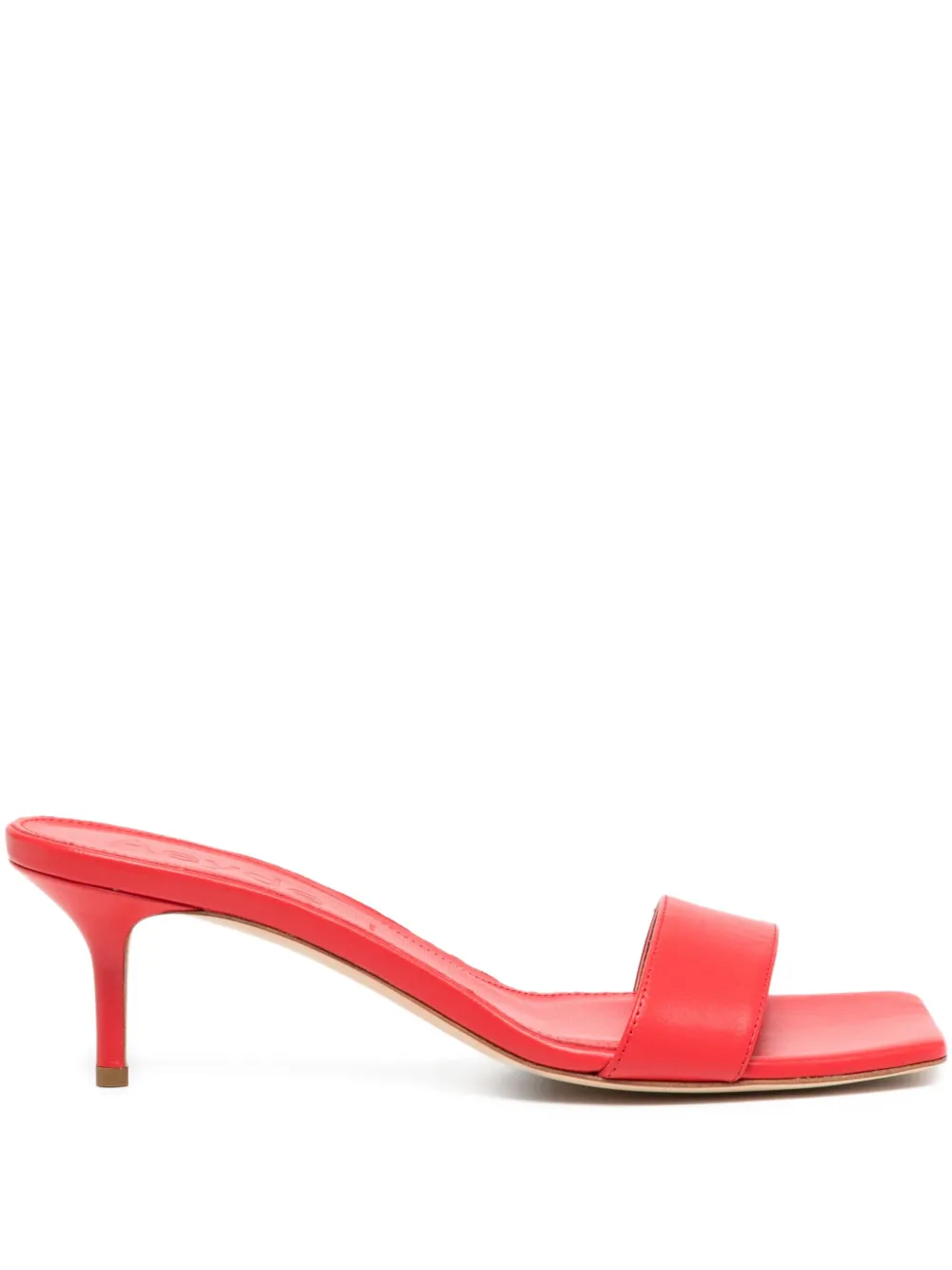 Aeyde 70mm Ilvy sandals Red