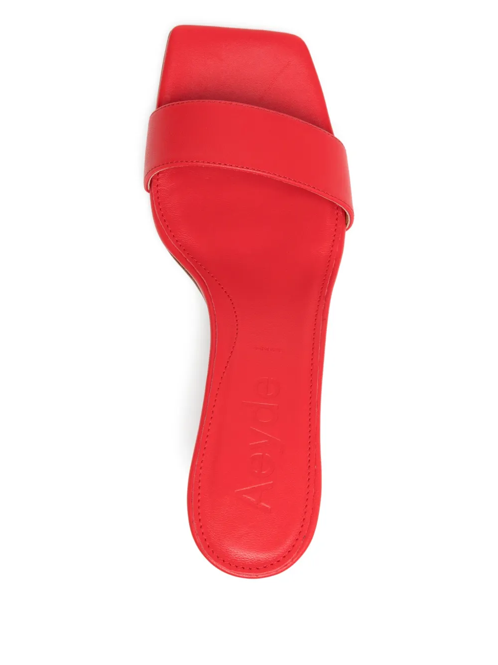 Aeyde 70mm Ilvy sandals Red