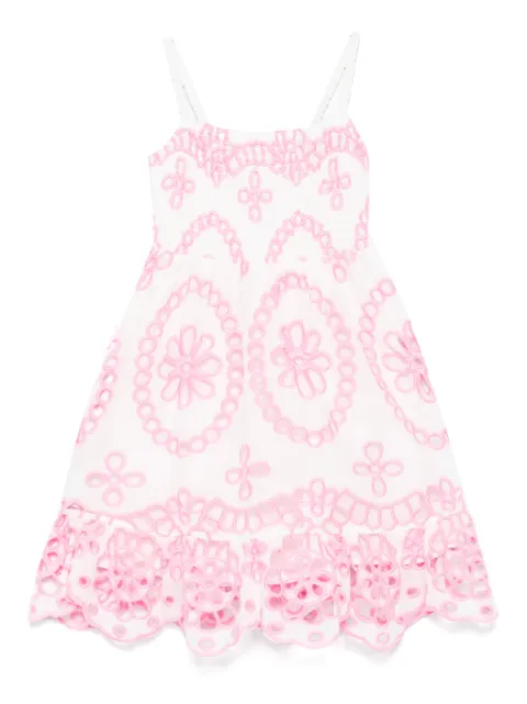 MC2 Saint Barth Kids broderie-anglaise dress