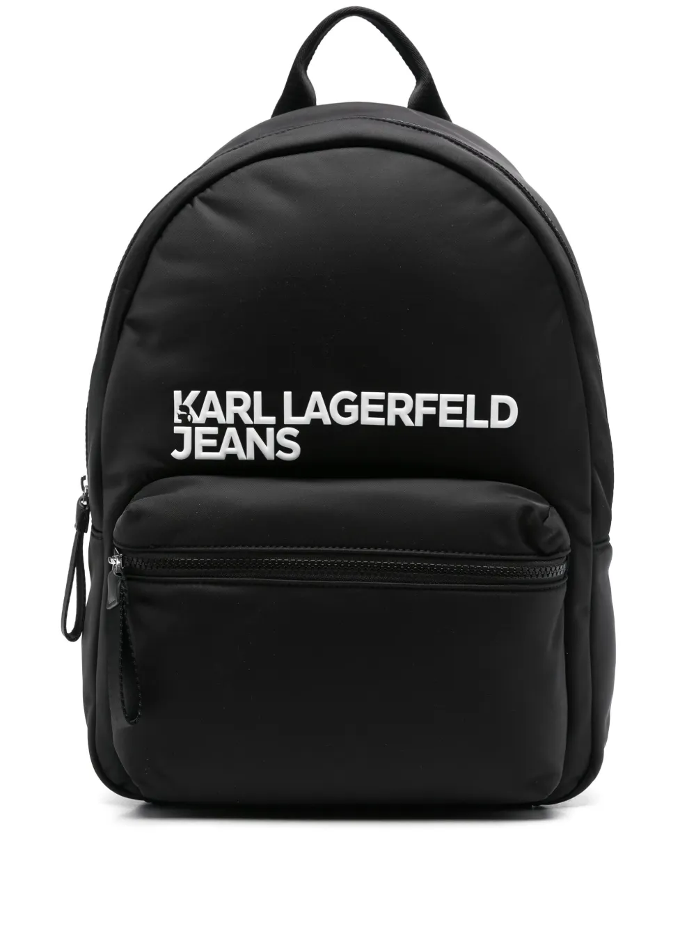 Karl Lagerfeld Jeans mochila con logo en relieve | negro | Image 1
