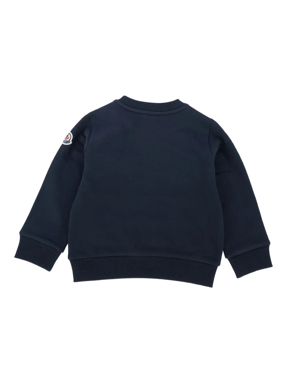 Moncler Enfant Sweater met logo Blauw