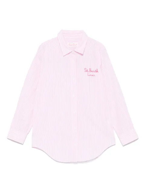 MC2 Saint Barth Kids Brigitte striped shirt