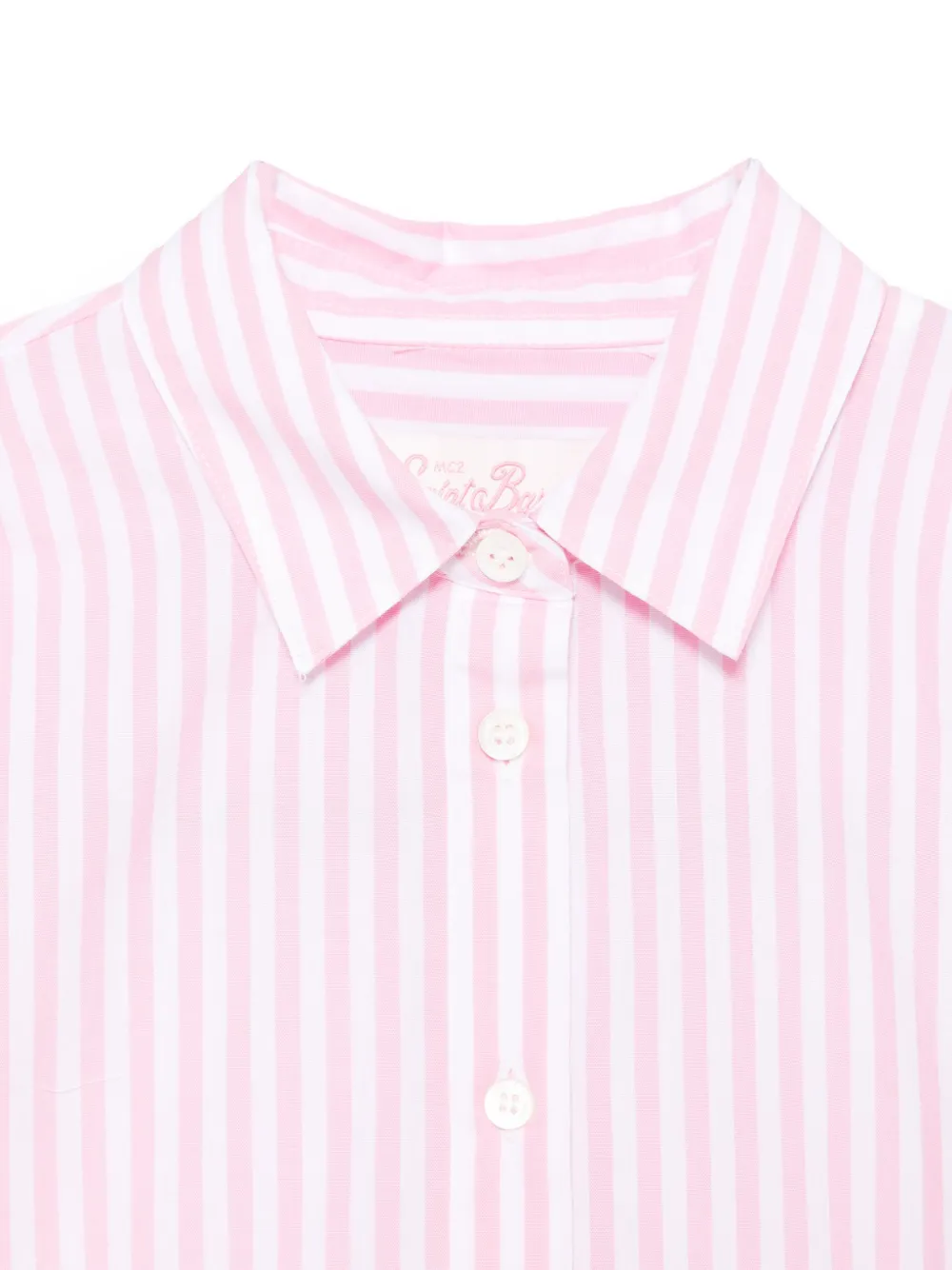 MC2 Saint Barth Kids Beach Stripes shirt Roze