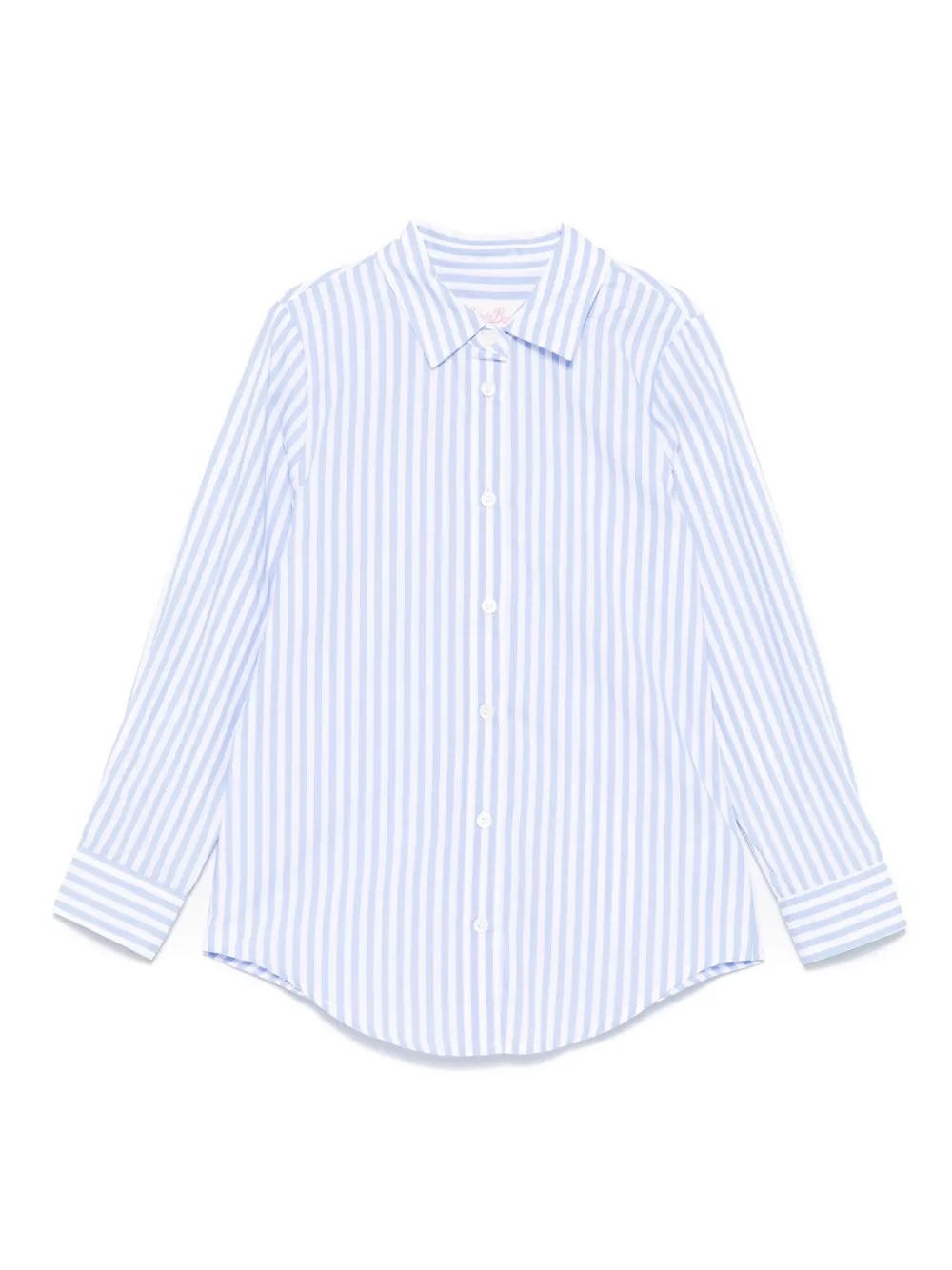 MC2 Saint Barth Kids Beach Stripes shirt Blauw