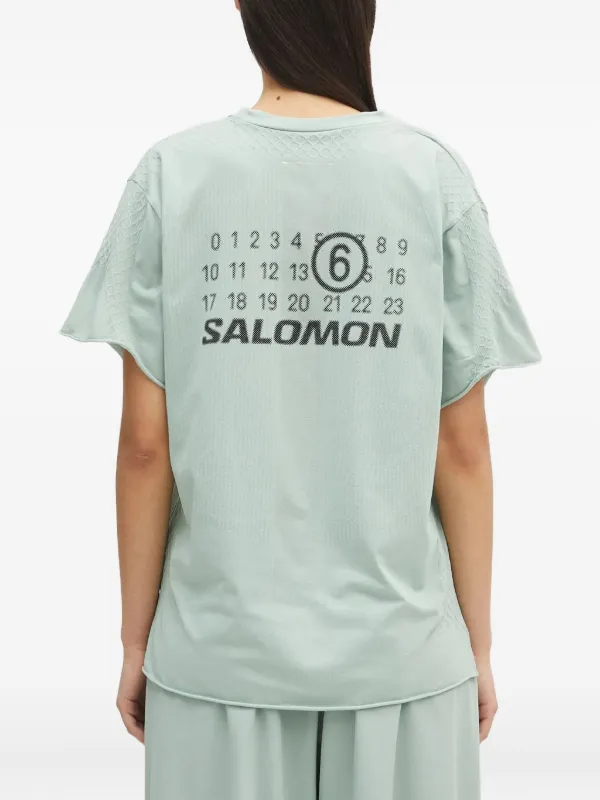 MM6 Maison Margiela x Salomon シームレス Tシャツ | グリーン