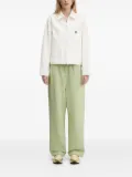 Y-3 drawstring-waist track pants - Green