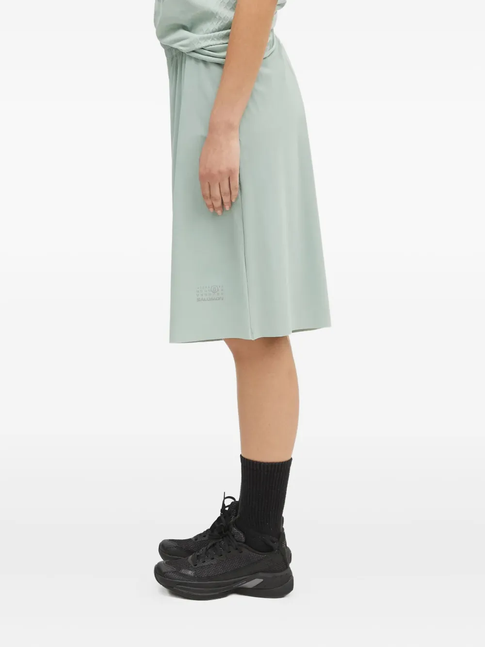 MM6 Maison Margiela Zwembroek met elastische tailleband Groen