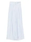 Miss Grant Kids striped trousers - Blue