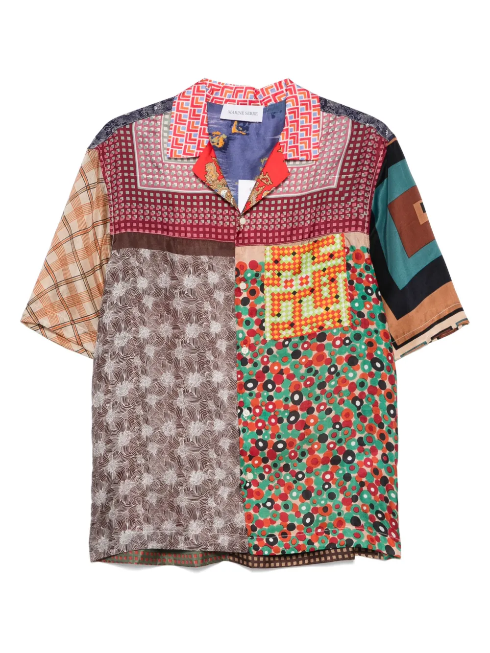 Marine Serre silk shirt