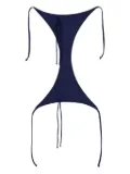 Sunnei side-tie bikini - 0097 DARK BLUE
