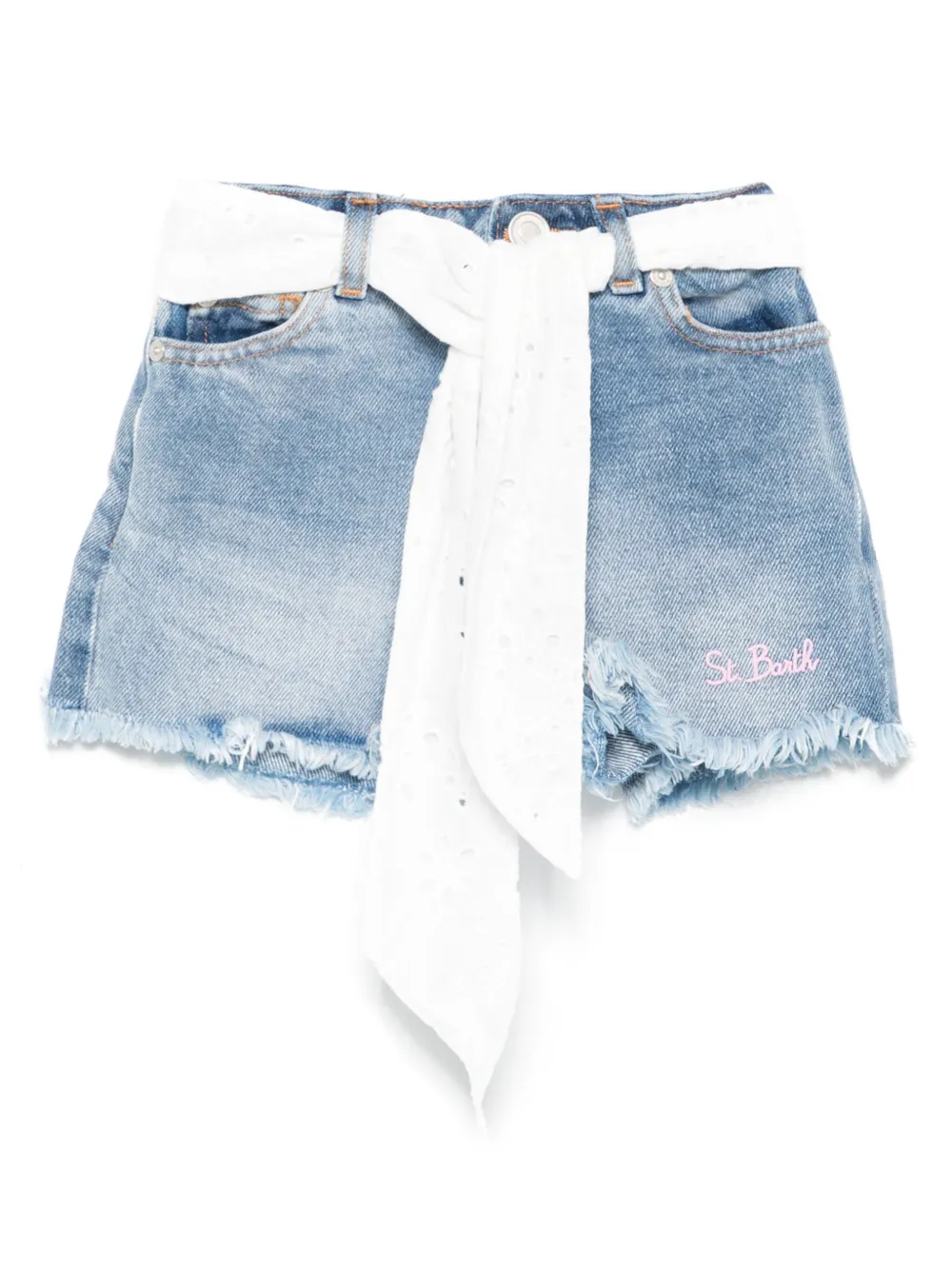 MC2 Saint Barth Kids denim shorts | Blue | Image 1