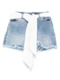 MC2 Saint Barth Kids denim shorts - Blue