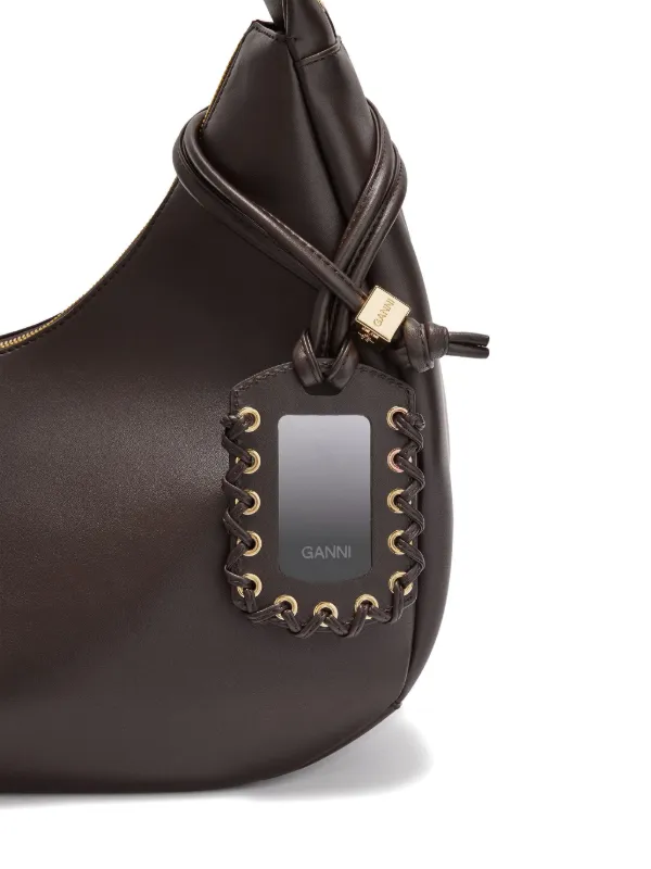 GANNI ショルダーバッグ | ブラウン | FARFETCH JP