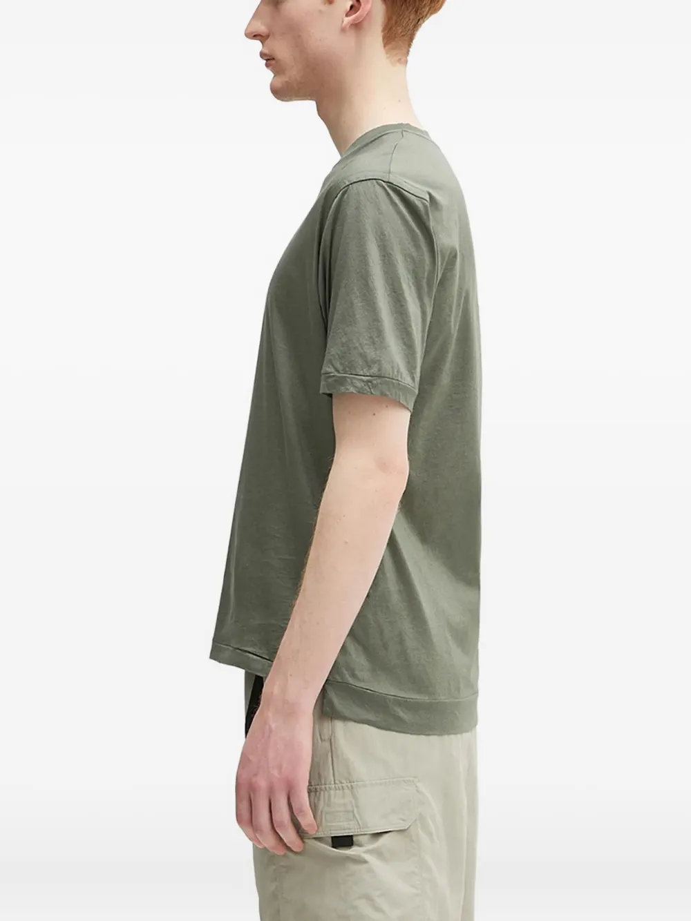 C.P. Company T-shirt met logoprint Groen