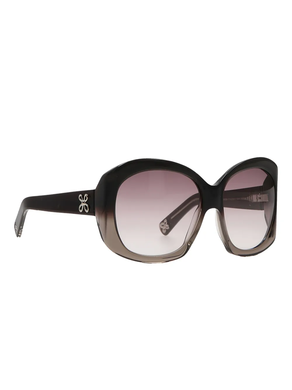 10 CORSO COMO gradient oval-frame sunglasses Grijs