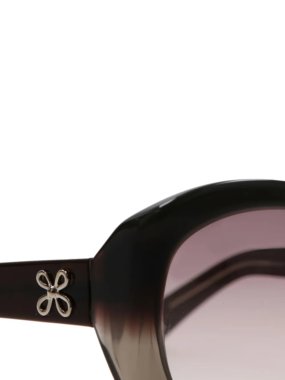 10 CORSO COMO gradient oval-frame sunglasses Grijs