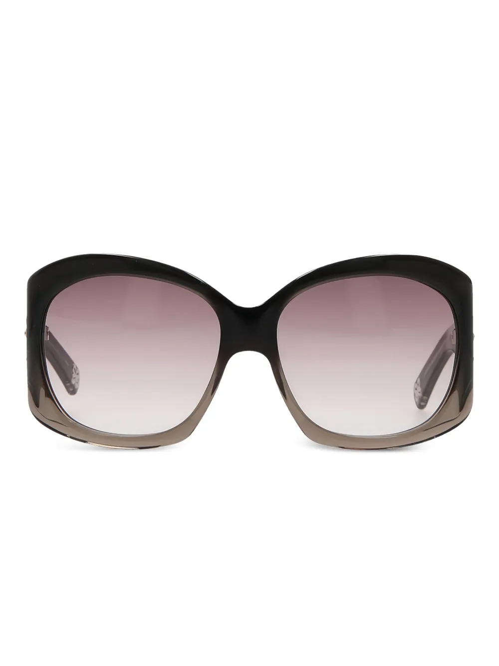 10 CORSO COMO gradient oval-frame sunglasses Grijs