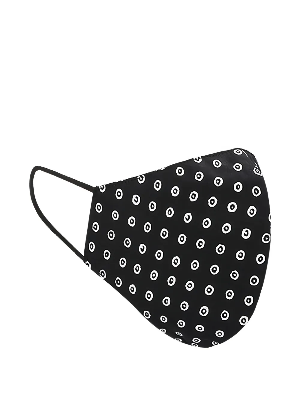 10 CORSO COMO Mondkapje met print Zwart