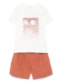 Miss Grant Kids drawstring shorts - Brown