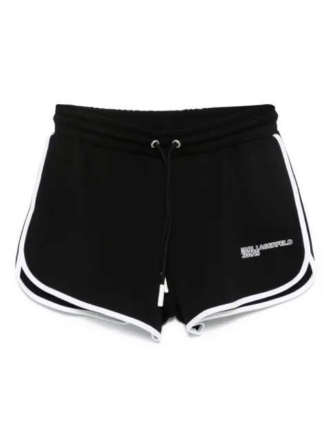 Karl Lagerfeld Jeans logo-print track shorts