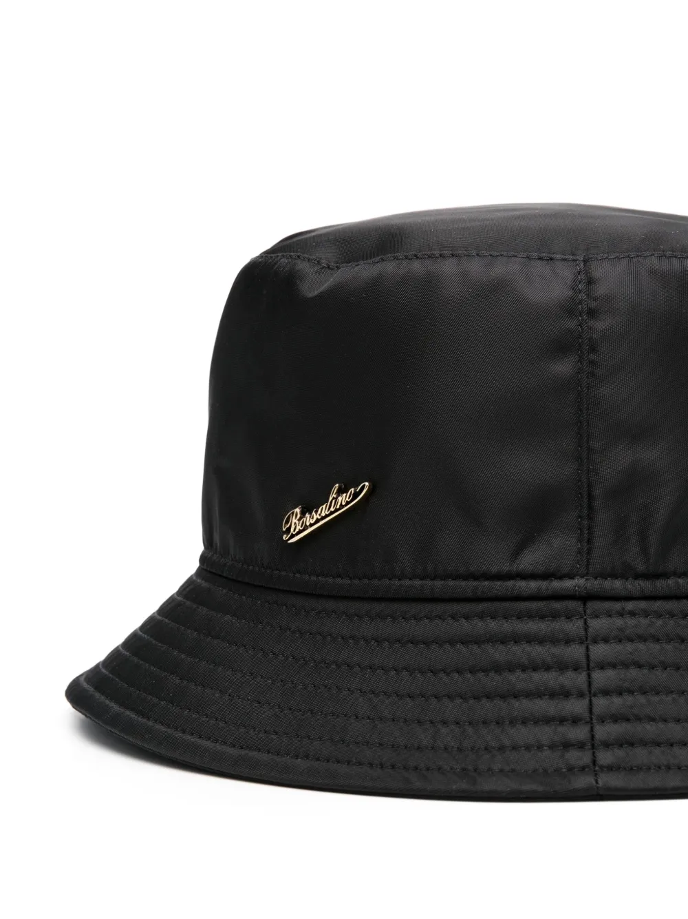 Borsalino logo-plaque bucket hat | Image 2