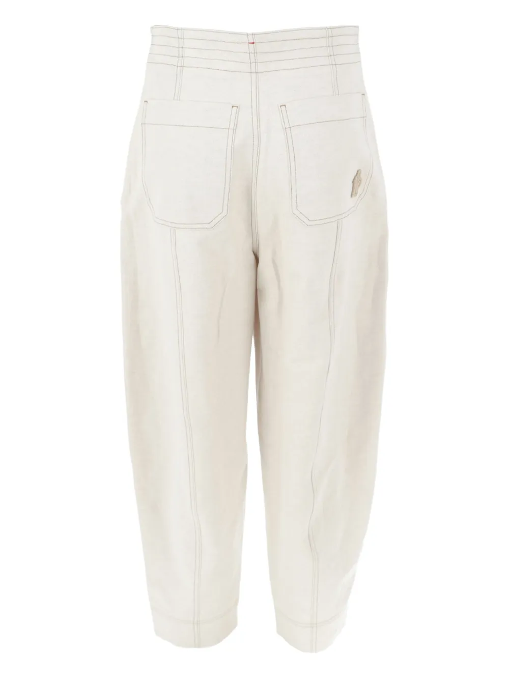 Moncler Grenoble button-fastening trousers | Cropped Pants | Image 2