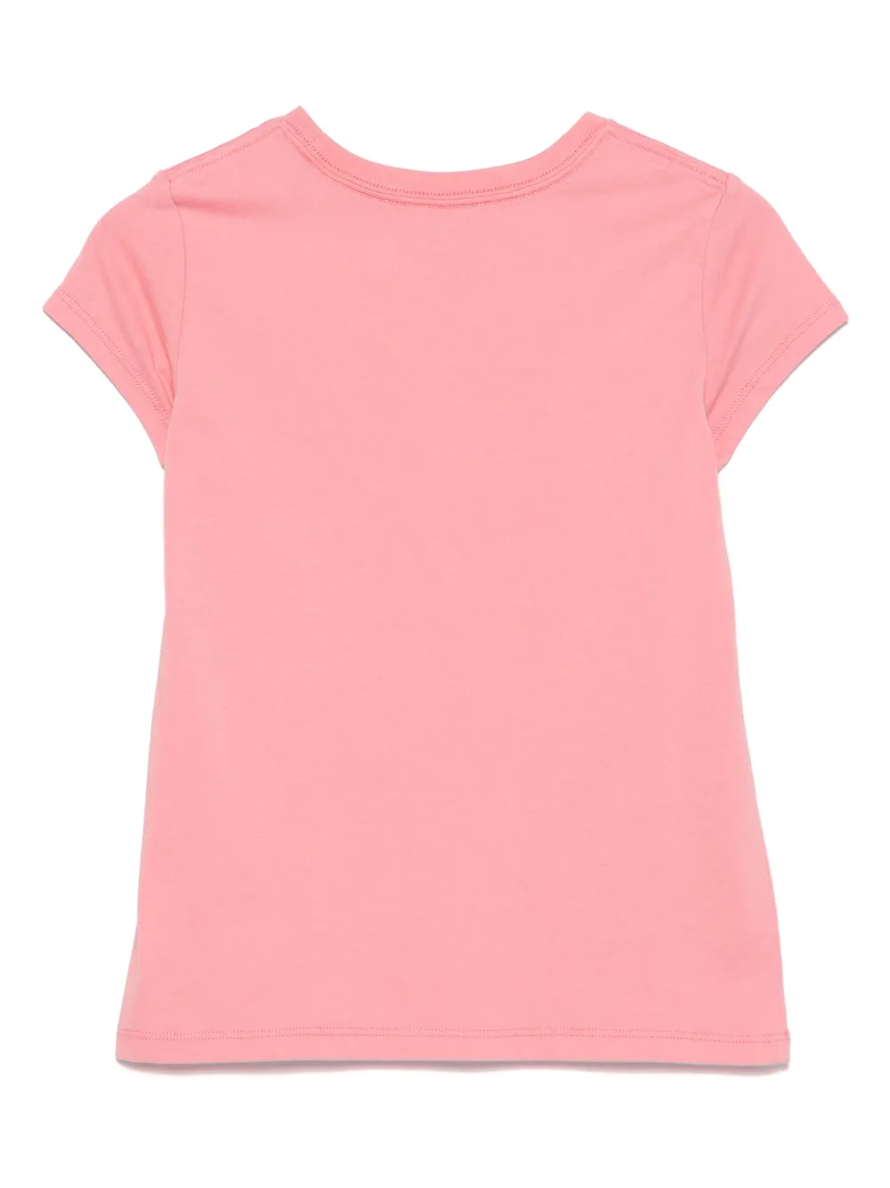 POLO RALPH LAUREN KIDS T-shirt met teddybeerprint Roze