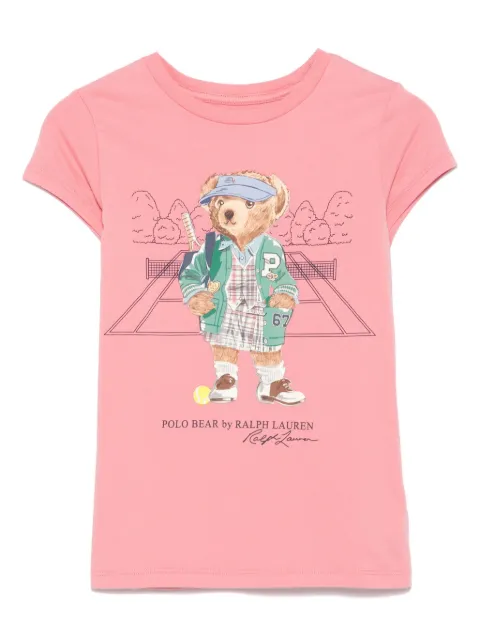 POLO RALPH LAUREN KIDS bear-motif T-shirt