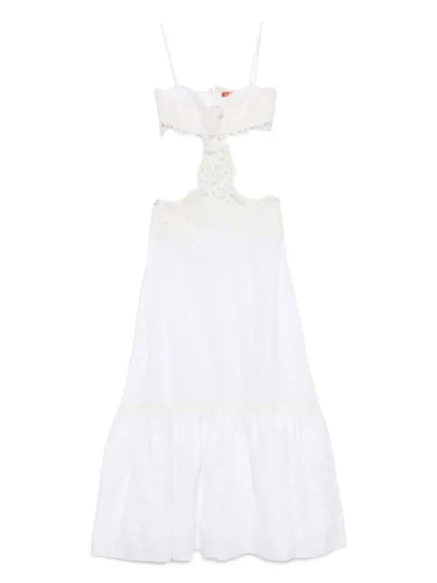 Ermanno Scervino vestido con encaje incorporado