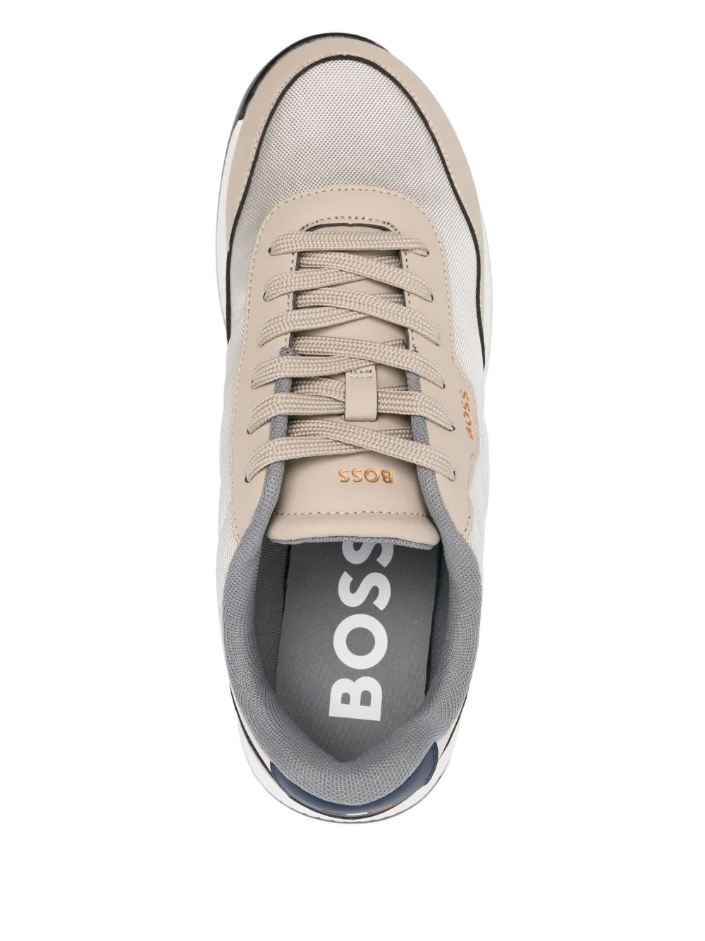 BOSS lace-up sneakers Neutrals