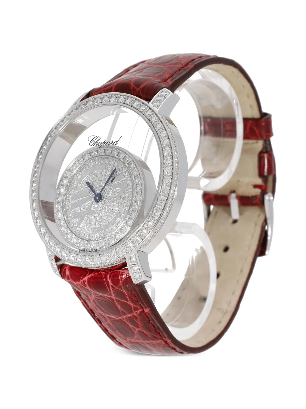  Chopard Pre-owned Happy Diamonds 36mm - White 