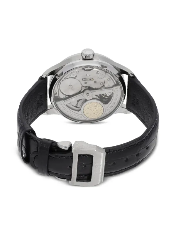 IWC Schaffhausen Portugieser 40mm Silver FARFETCH TR