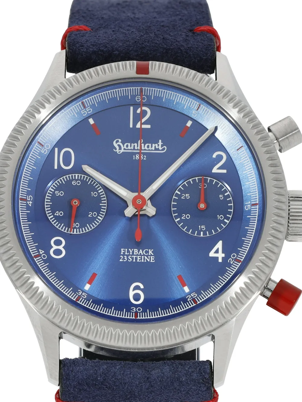 Hanhart Red X Blau 39mm | Pre-Owned Dress Watches | Image 2