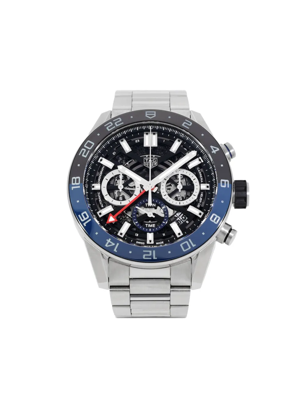 TAG Heuer Pre-Owned Carrera 45 mm | silverfärgad | Image 1