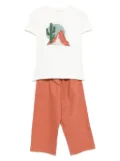 Miss Grant Kids elasticated-waist trousers - Brown