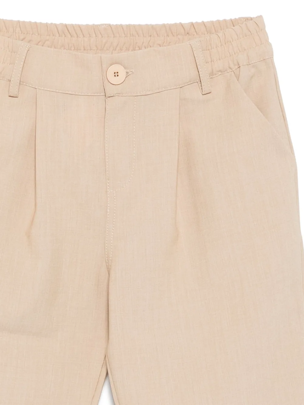Miss Grant Kids Broek met geplooid detail Beige