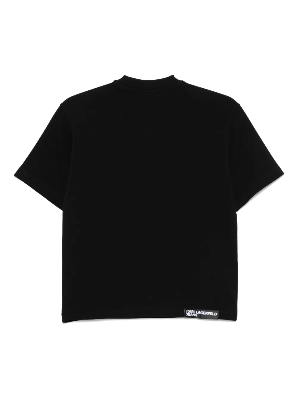 Karl Lagerfeld Jeans T-shirt met grafische print Zwart