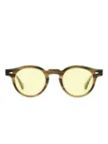 JULIUS TART OPTICAL Harold round-frame sunglasses - Green