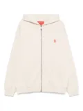 Vision Of Super zip-up hoodie - Neutrals