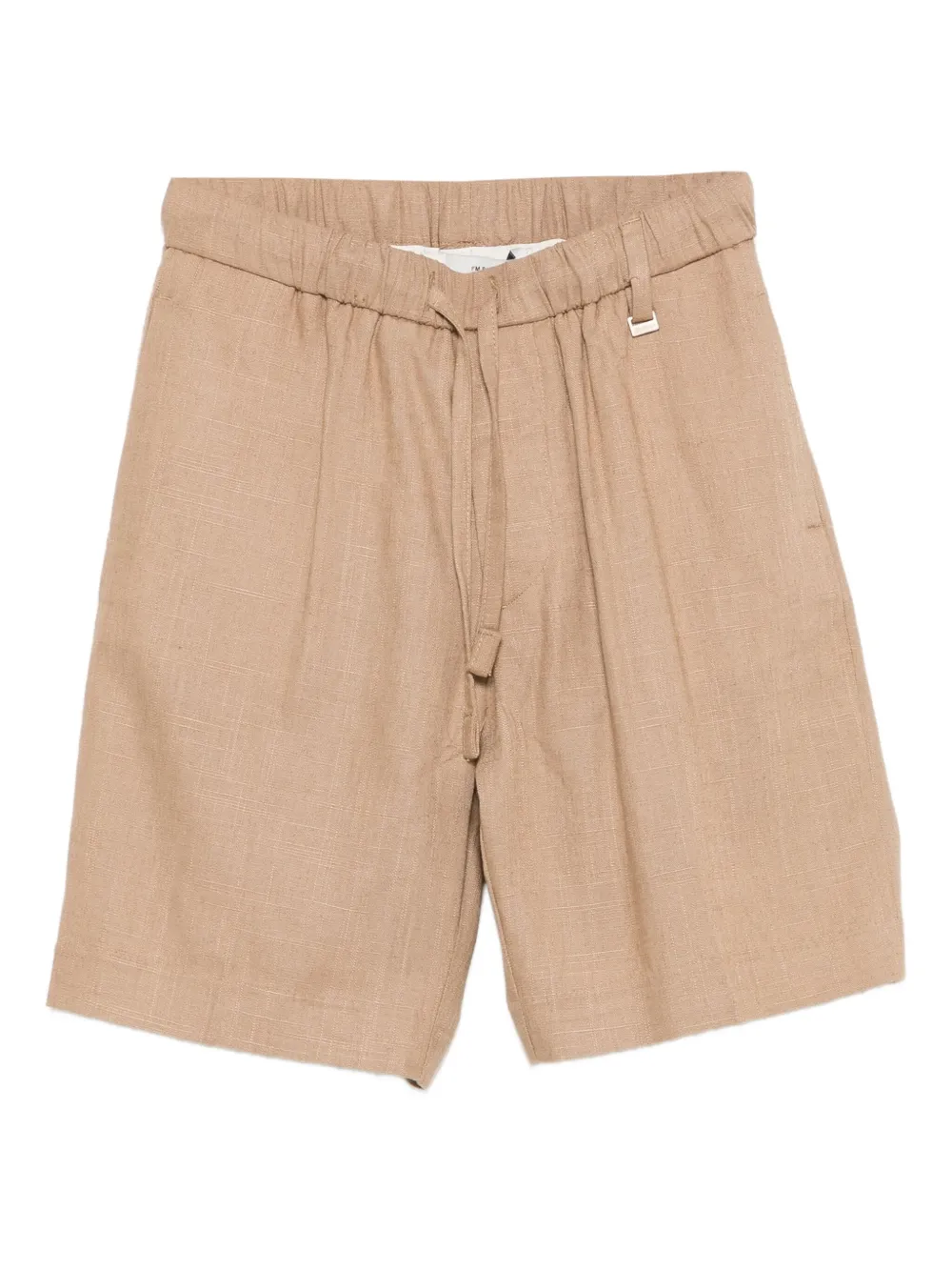 i'm brian elastic-waistband shorts | marron | Image 1