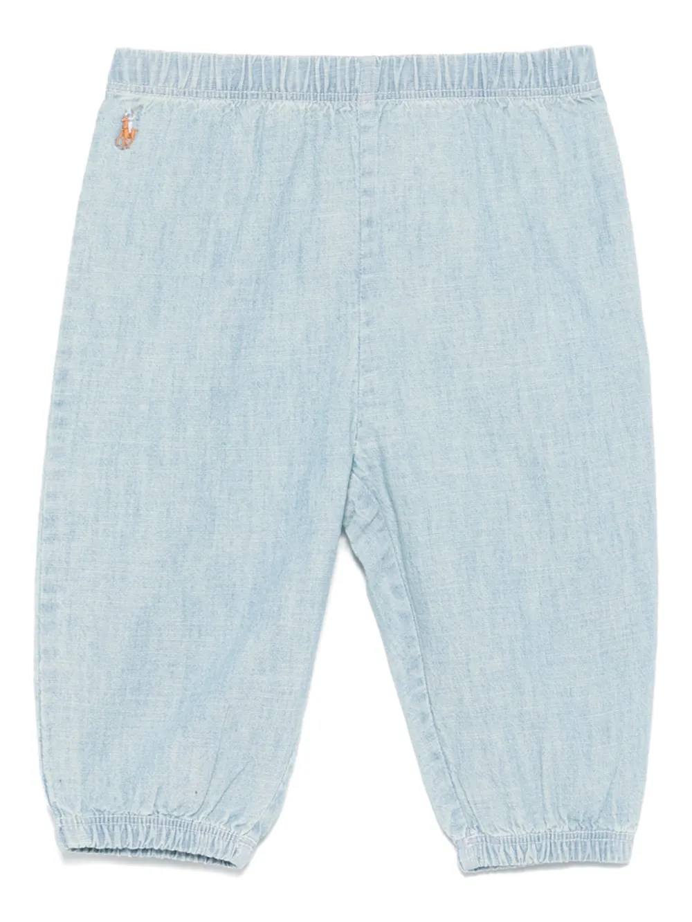 POLO RALPH LAUREN KIDS Jeans met geborduurd logo Blauw