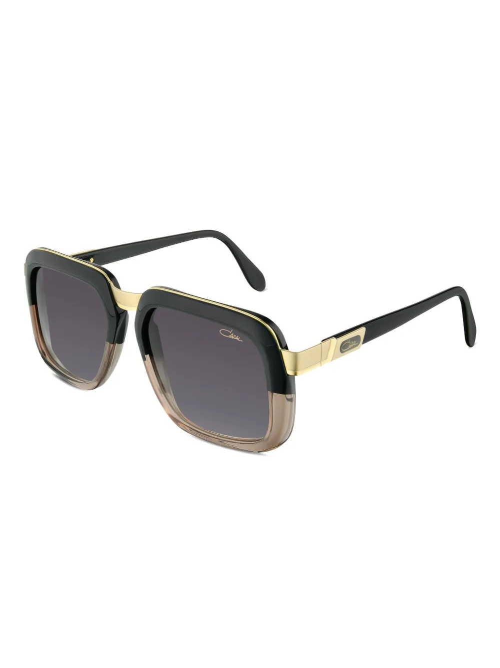 Cazal square-frame sunglasses - Zwart