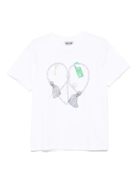 MOSCHINO JEANS graphic-print T-shirt