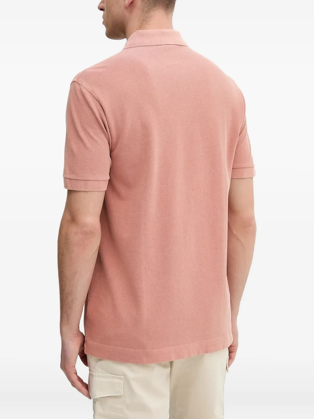 Lacoste embroidered polo shirt - Oranje
