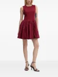 NEVER FULLY DRESSED Monika gathered-skirt mini dress